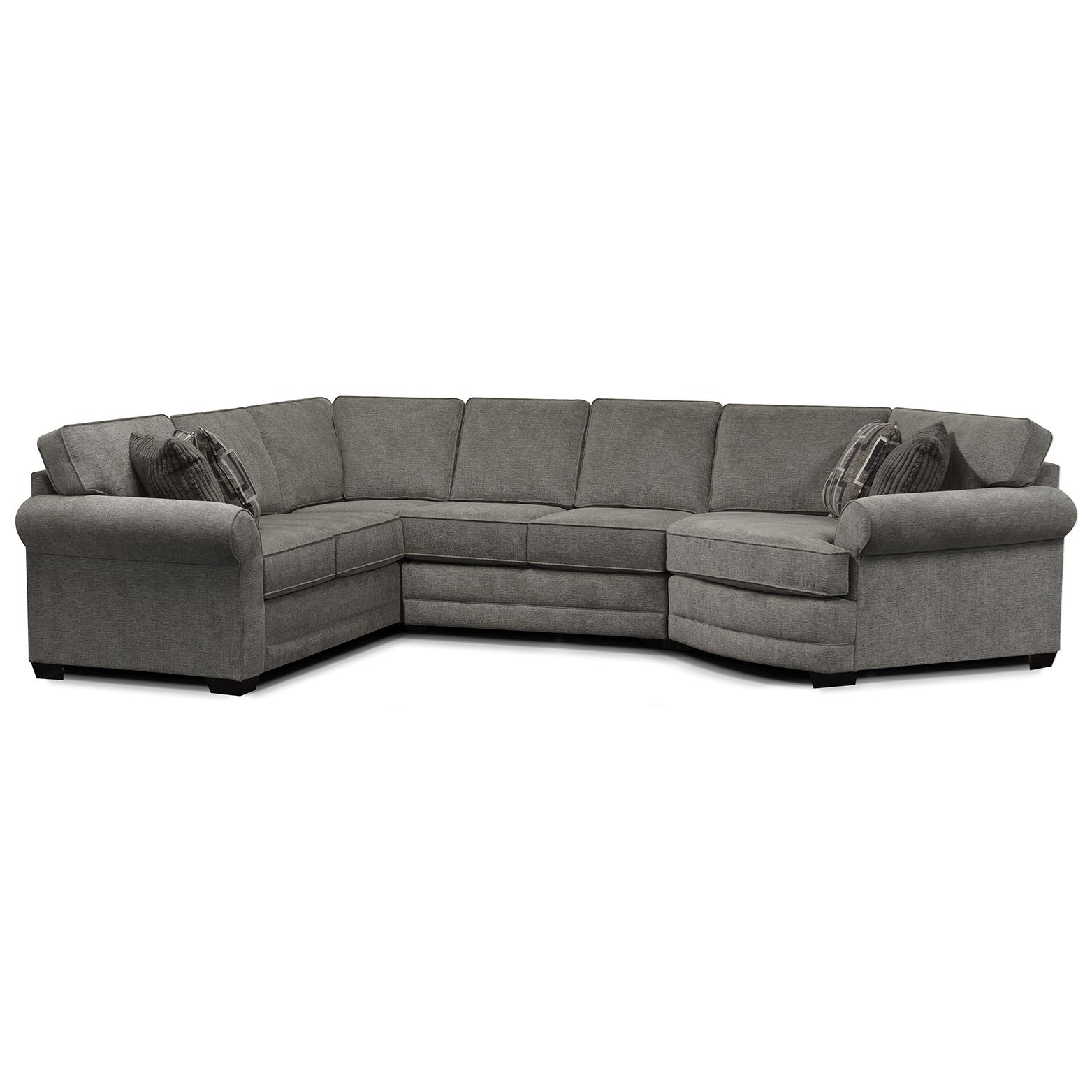 England sectional best sale with cuddler
